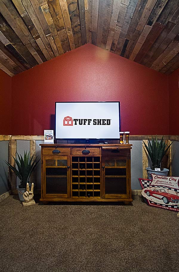 Tuff Shed Cabin Interior Clinic