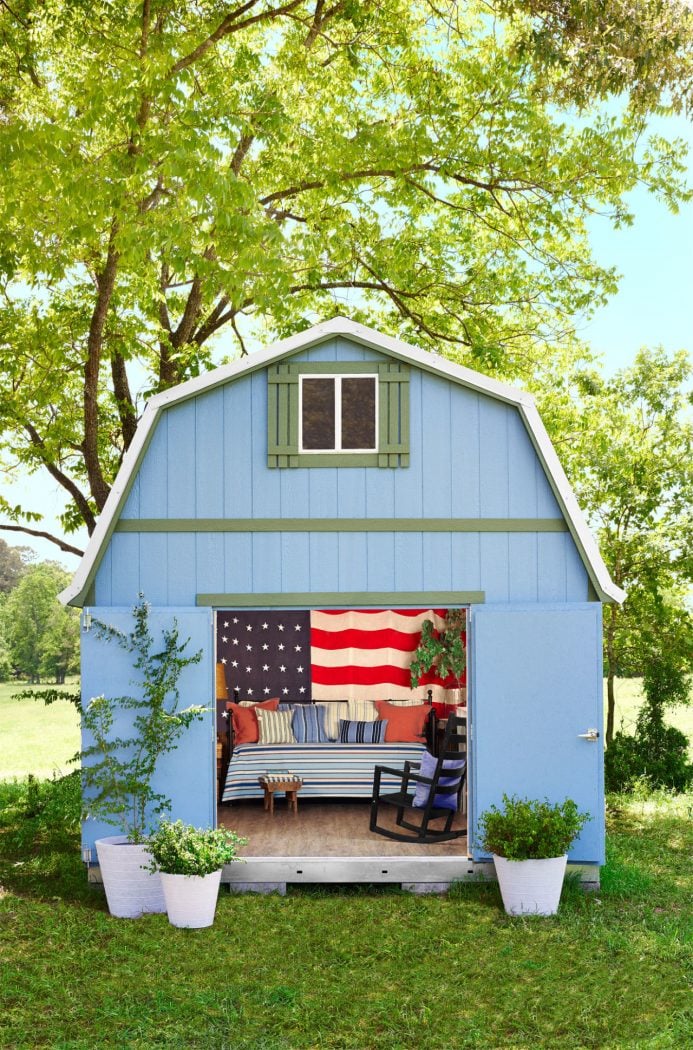 more on the she-shed - tuff shed
