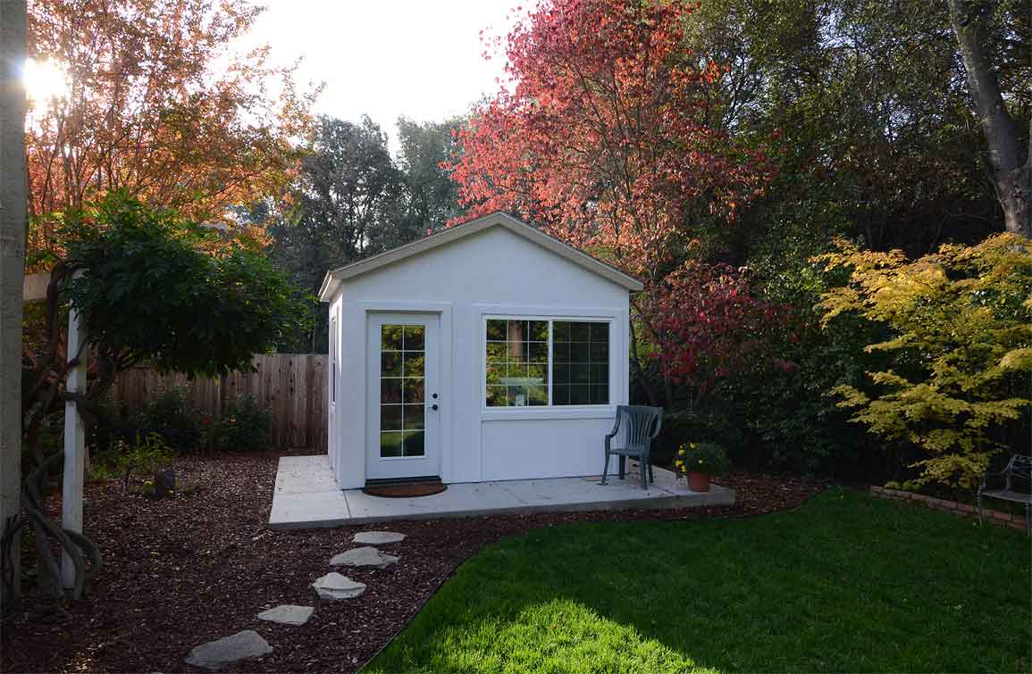 Down To Business With This Backyard Office Tuff Shed