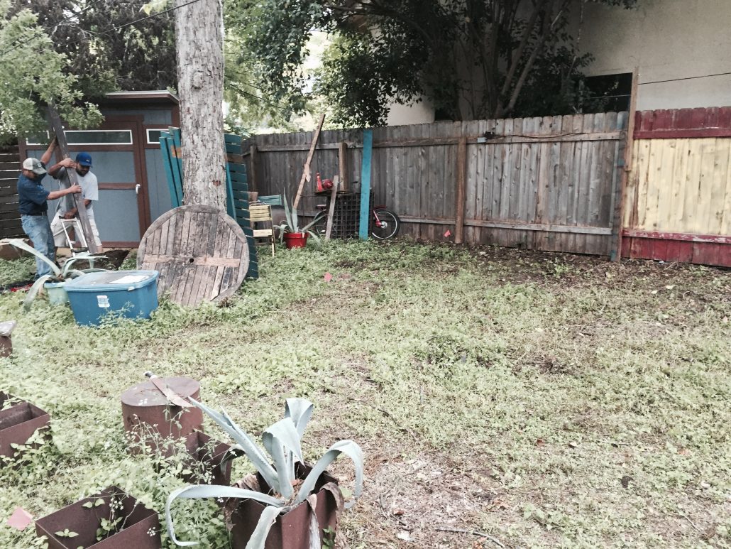 Backyard Construction Tuff Shed
