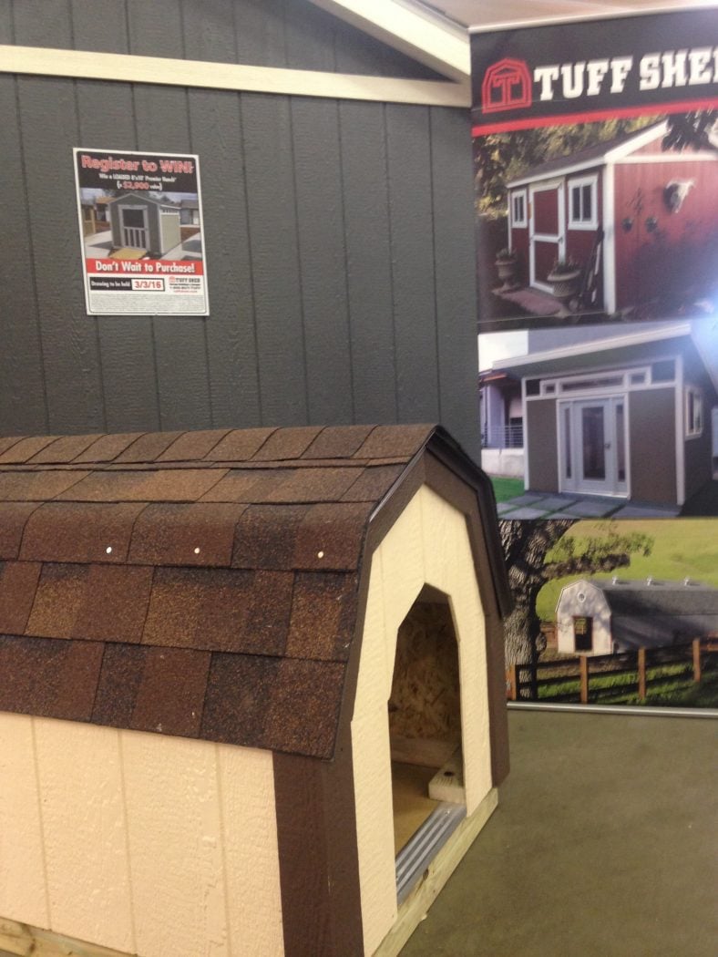 tuff shed dog house