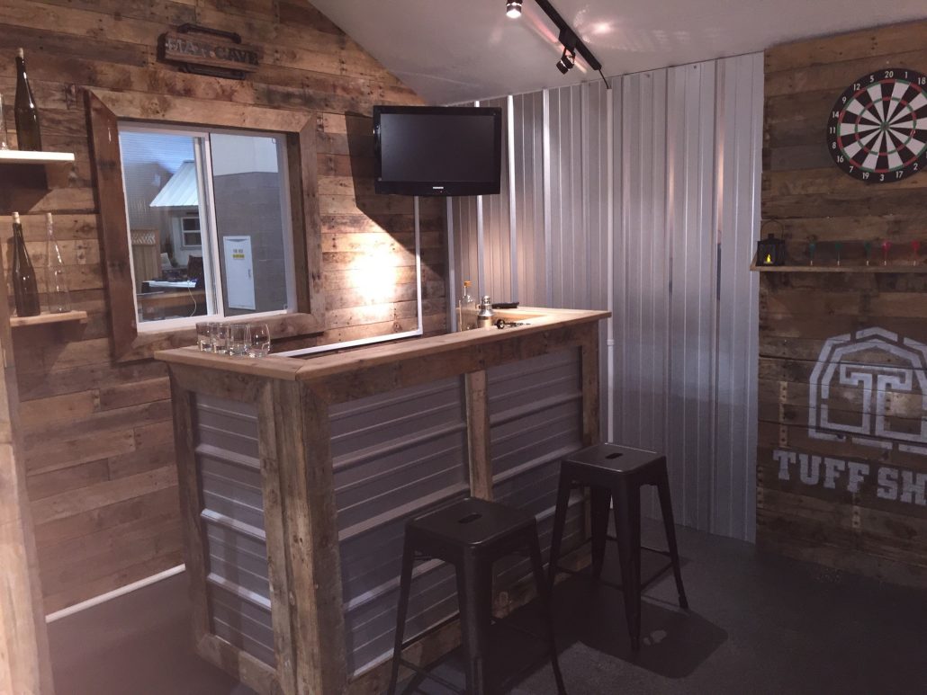 Design a Man Cave Worthy of a Grunt - Tuff Shed