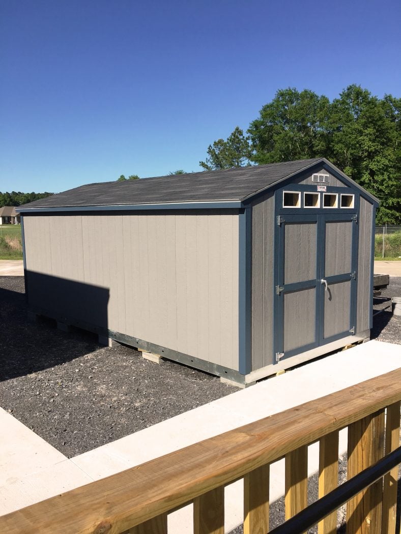 shaq in a shed - tuff shed