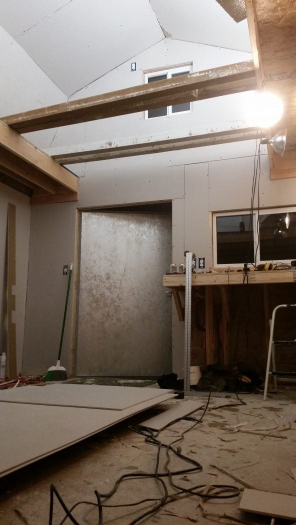 storage turned studio - tuff shed