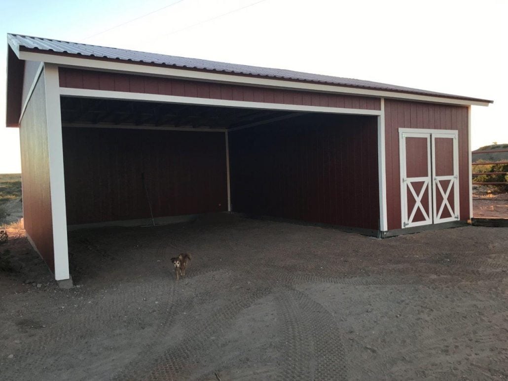building lean barn or shelter on skids - youtube