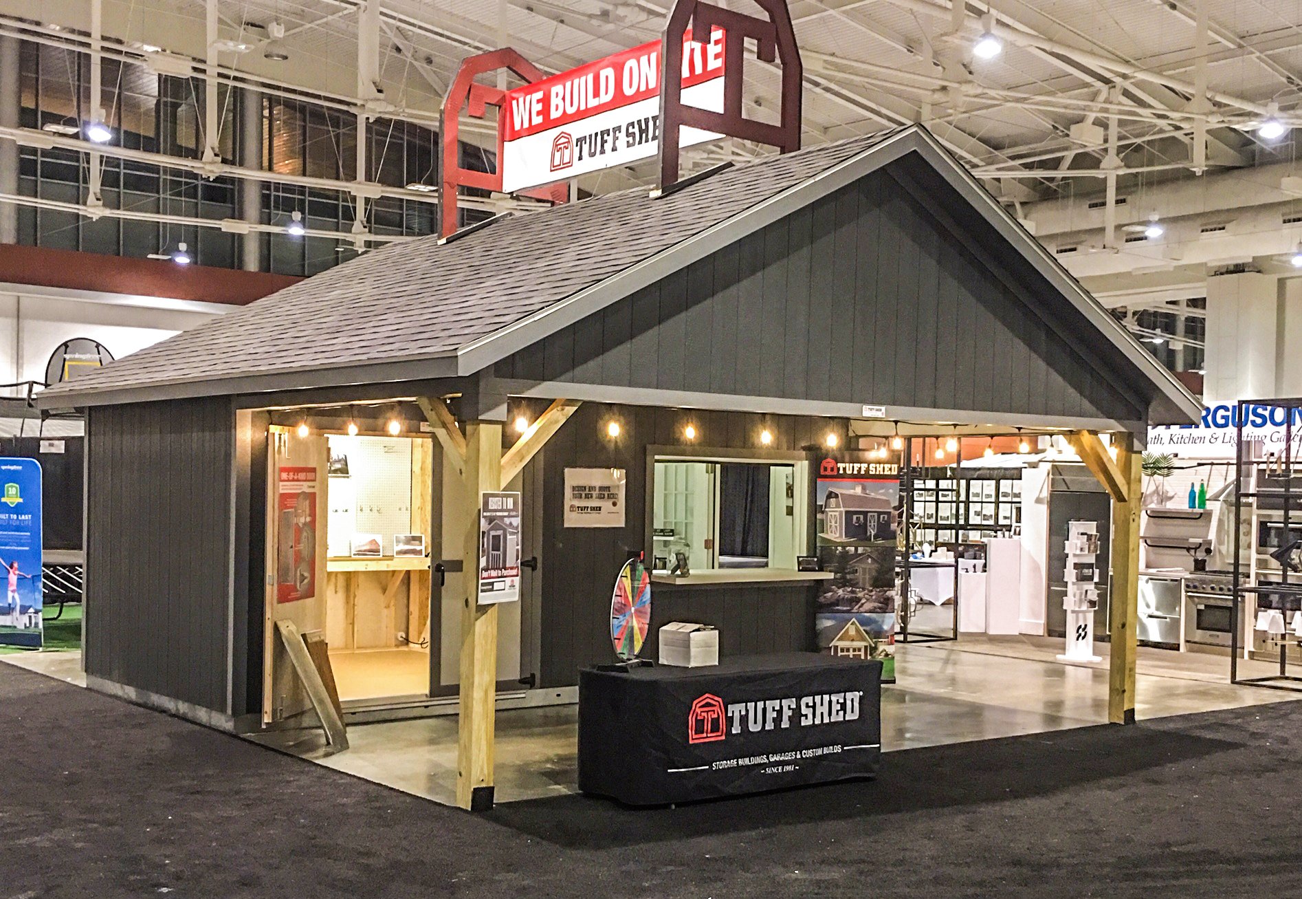 Getting Creative at the Home Show - Tuff Shed