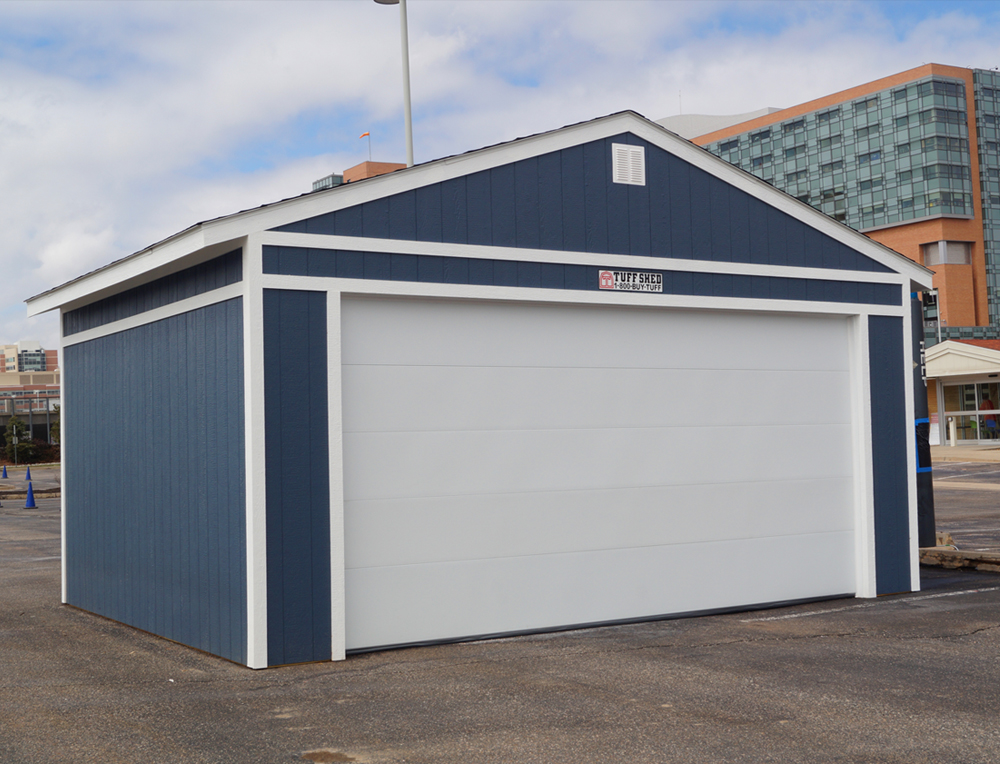 The completed garage for Children's Hospital.