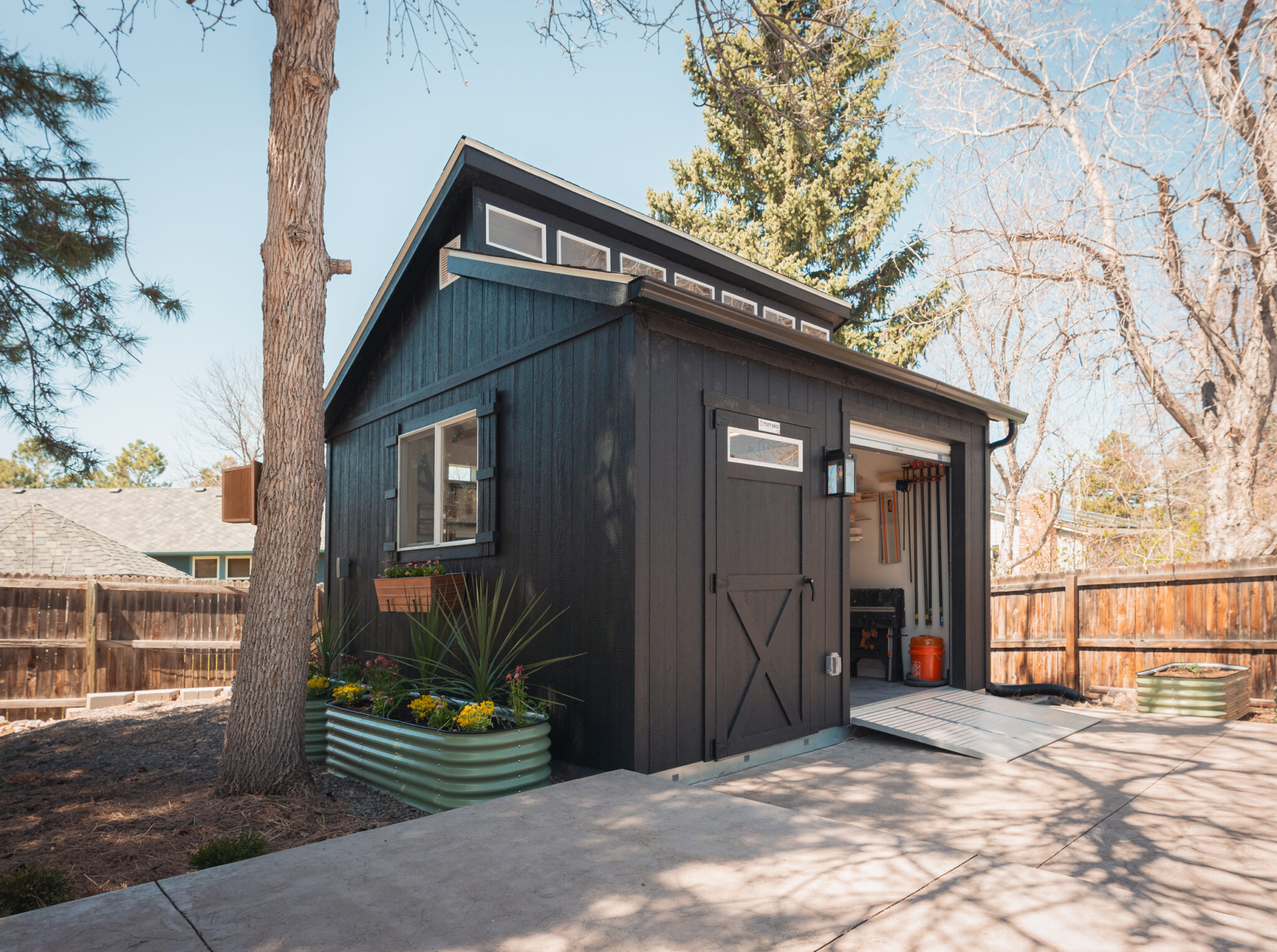 Nicole's Tuff Shed Build in Four Easy Steps Tuff Shed