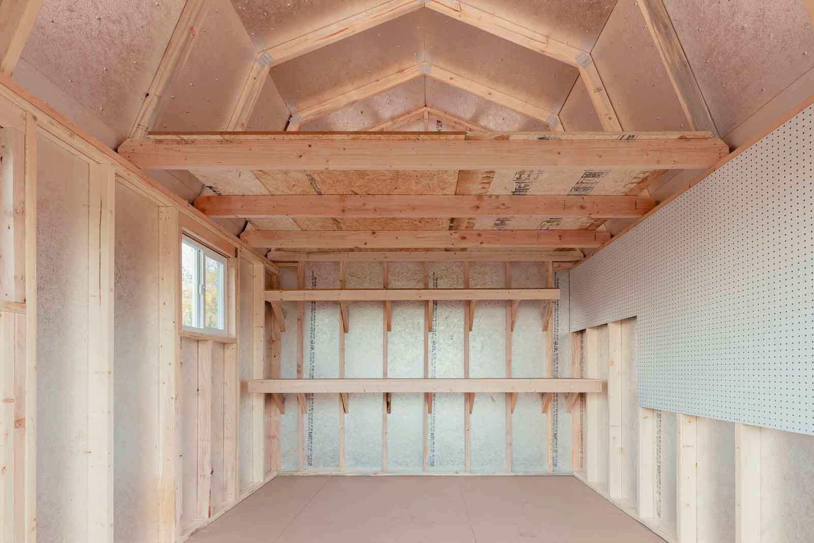Interior of urban barn