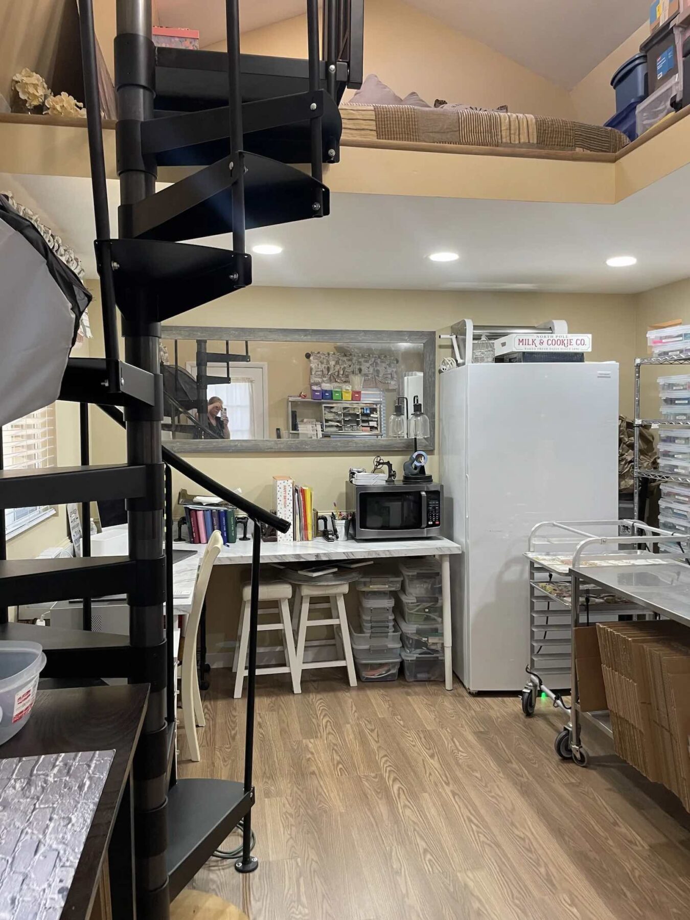 cookie mill barn interior